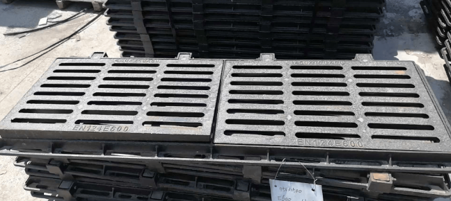 博白球墨铸铁连体双篦展示