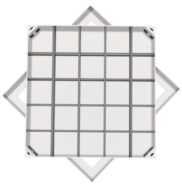 博白不锈钢方井展示